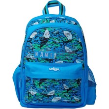 Smiggle Curious Id Junior  Backpack Mid Blue 456808