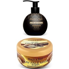 Soyulabilir Siyah Nokta Temizleyici Maske + Killi Yüz Maskesi - Cilt Temizleme Seti