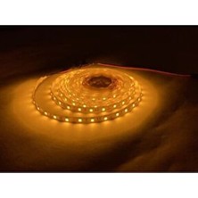 3 Çipli Şerit LED 5 Metre Amber Dekoratif Aydınlatma