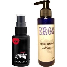 Etkili  Kadınlara Erkeklere Özel Sprey 50 ml + Eros 125ML Lubricant Gel