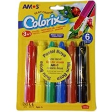 Pastel Boya -Sulu Boya - Mum Boya 3'ü Bir Arada