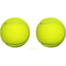 2 Adet Sarı Tenis Topu Antrenman Tenis Topu