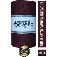 Koton Pamuk Makrome Ipi 250 gr 2mm Cotton Zincir Makrome Çanta Ipi Supla Ipi Runner Ipi