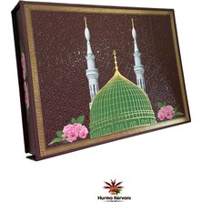 Hediyelik Kuranı Kerim Kutulu Set Medine Münevvere Görselli