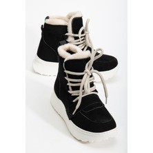 Suins Juliana Hakiki Deri Süet Kadın Bot