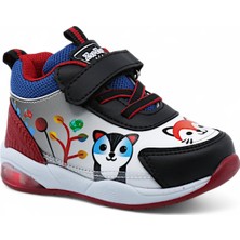 Khayt Zıpzıp Ortopedik Hafif Yuva Kreş Ev Unisex Işıklı Çocuk Spor Ayakkabı
