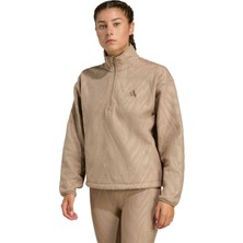 adidas Kadın  Kahverengi  Ceket AOP POLARFLEECE JX3122