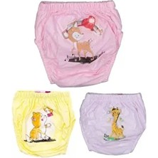 Pamuklu Lüx 3 Lü Alıştırma Külodu