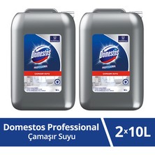 Domestos Professional 10 L 2 Adet Çamaşır Suyu Konsantre Formül ile Uzun Süreli Hijyen