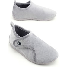 Gezer Kışlık Kız Çocuk Rahat Taban Cırt Cırtlı Ayarlanabilir Ev Okul Kreş Panduf Ayakkabı