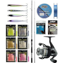 Yekoutdoor Fireworm Lrf Seti Shimano Kamış Fx Xt Spinning Moderate Fast 1,80M 3-14G 2pc&okuma Revenger Rv-25 Fd Olta Makinesi