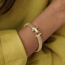 Kilitli Jessy Altın Bileklik