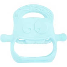Mavi Bebek Silikon Diş Kaşıyıcı
