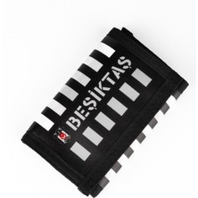 Beşiktaş Çubuklu Desen Suni Deri Cüzdan (25378)