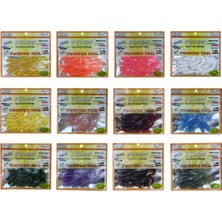 River Twister Tail 6cm 10 Pcs Silikon Yem