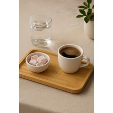 Dikdörtgen Bambu Sunumluk 14X24 cm