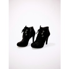 Kadın Nubuk Uzun Topuklu Ayakkabı