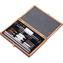 Tabanca Tüfek Harbi Takımı - Temizleme Seti - Ahşap Kutulu - Savage 103005