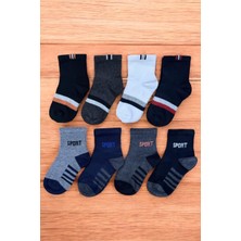 8 Çift Burun Dikişsiz Karışık Erkek Çocuk Soket