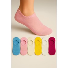 6 Çift Burun Dikişsiz Çocuk Sneakers Görünmez Çorap