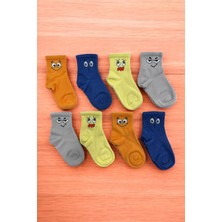 8 Çift Burun Dikişsiz Sevimli Çocuk Soket