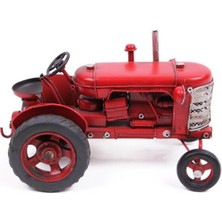 Dekoratif Metal Traktör 1510A-8334