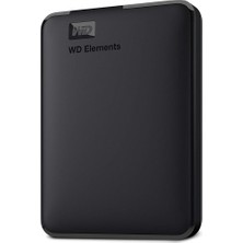 Wd 5TB Elements Taşınabilir Harici Harddisk USB 3.0 Yüksek Performanslı Okuma/Yazma Hızı
