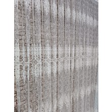 Perde Brode Tül 1/3 Pileli Ağır Gremajlı Osmanlı Desenli Tüm Odalara Uygun  Yıkanabilir