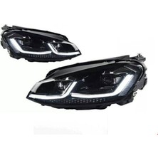 Volkswagen Golf 75 Halojen J LED Dönüşüm 2017 Sonrası Uyumlu