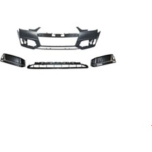 Audi A4 Ön Tampon S-Line Set (Panjursuz) 2017 Sonrası Uyumlu