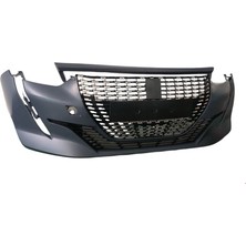 Peugeot 208 Ön Tampon Set Dolu (Astarli) 2020 Sonrası Uyumlu