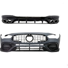 Mercedes CLA45 Amg Body Kit (Ön Tampon-Arka Difüzör) 2020 Sonrası Uyumlu