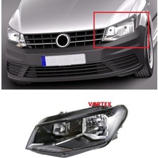 Volkswagen Caddy Ön Far Sol 2015 Sonrası Uyumlu