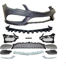 Mercedes-Benz W207 2013-2017 Arası Uyumlu Amg Ön Tampon Seti (Dolu)