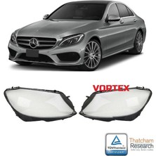 Mercedes-Benz C Serisi W205 Ön Far Camı Sol 2014 Sonrası Uyumlu