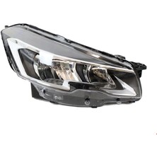 Peugeot 508 Ön Far Elektrikli Motorlu Sağ 2014 Sonrası Uyumlu