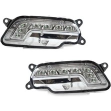 Mercedes W212 Gündüz Sis Farı LED Sağ (L Tipi - Amg) 2009 Sonrası Uyumlu