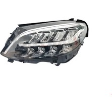Mercedes W205 Ön Far LED Sol (7 Pin) 2019 Sonrası Uyumlu