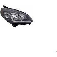 Fiat Doblo 2015 Sonrası Ön Far Siyah Elektrikli Sağ