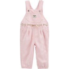 Kız Bebek Pembe Salopet