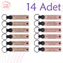 Pudra & Yavru Ağzı, 14’lü Set, Kişiye Özel Anahtarlık, Kurumsal Toplantı Katılımcılarına Armağan