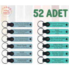 Gök Mavi & Turkuaz, 52’li Set, Kişiselleştirilebilir Hatıra, Yılbaşı Partilerine Özel Hediyelik