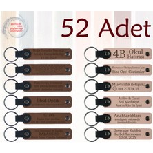 A Kahve & Pudra, Yılbaşı Kutlamalarına Küçük Hediyelik, 52’li Set, Kişiselleştirilebilir Hatıra