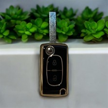 Peugeot Cıtroen Partner Berlingo Kumanda Uyumlu Şık Tasarım Nano Kauçuk Silikon Anahtar Kılıfı