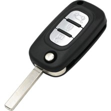 Renault Fluence Megane3 3 Buton Araba Kumanda Boş Kap Oto Anahtar Kabı 1.ci Kalite