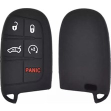 Lüx Jeep Dodge Renegade Grand Cherokee Chrysler Silikon Anahtar Kılıfı 1.ci Kalite