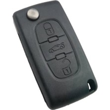 Peugeot 307,407 Citroen C4,c5 Anahtar Kumanda Kabı (Pil Yuvasız)
