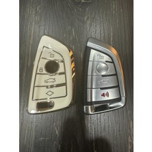 Bmw G30,G20,G10,G40 Vb.smart Nano Yüksek Kalite Silikon Kumanda Kılıfı Beyaz