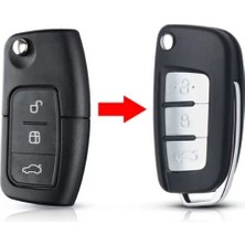 Lüx Ford Focus Mondeo Fiesta C Max Çevirici Sustalı Kumanda Kabı 1.ci Kalite Üründür