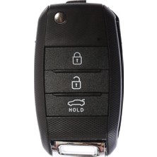Kia Sportage Ceed Rio 3 Butonlu Anahtar Kabı Kumanda Kabı